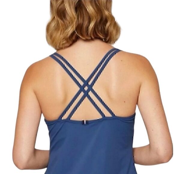 NWT Four Laps Vitality Tennis Dress in Midnight Navy Size Medium - Picture 3 of 6